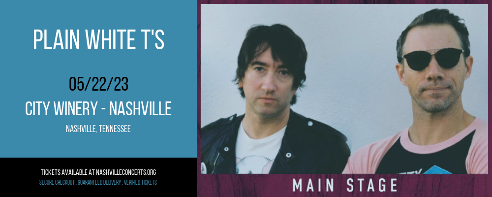 Plain White T's at City Winery at City Winery