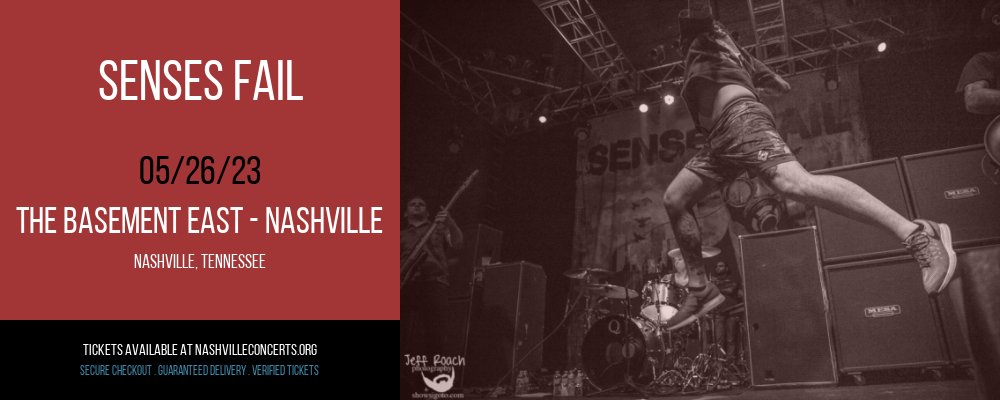 Senses Fail at The Basement East at The Basement East