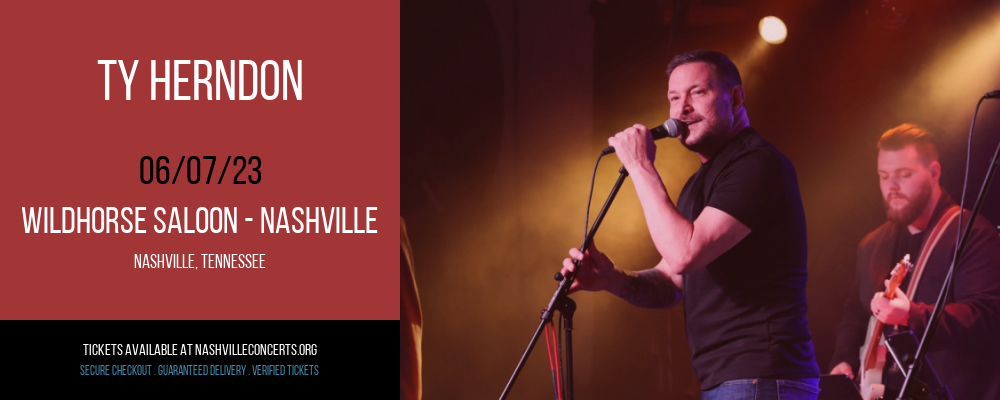 Ty Herndon at Wildhorse Saloon at Wildhorse Saloon