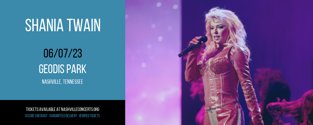 Shania Twain at Geodis Park at Geodis Park