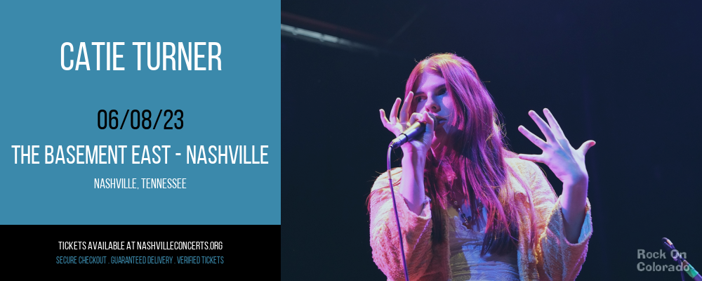 Catie Turner at The Basement East at The Basement East