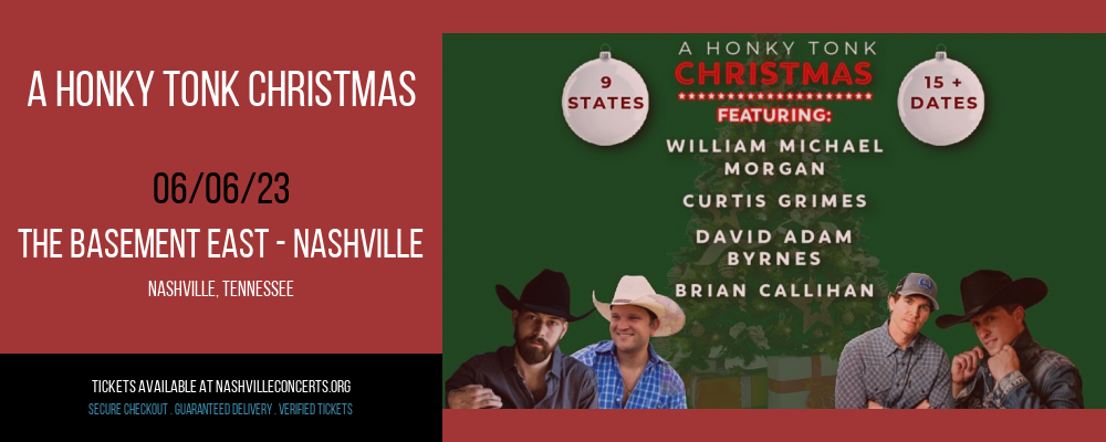A Honky Tonk Christmas at The Basement East at The Basement East