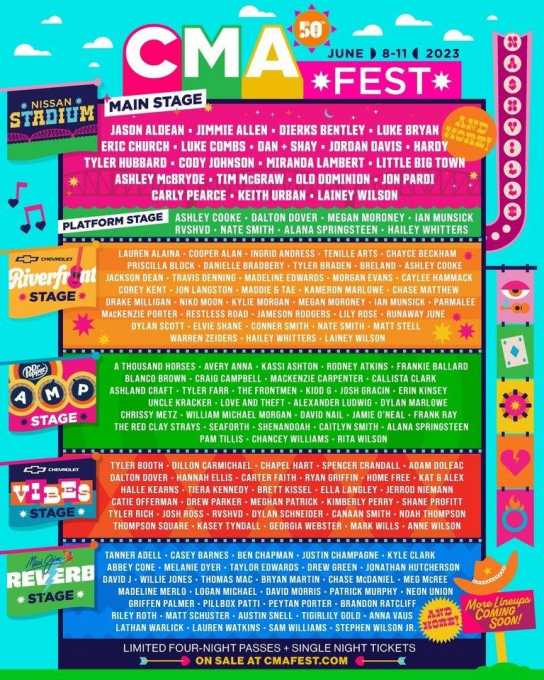 CMA Fest tickets