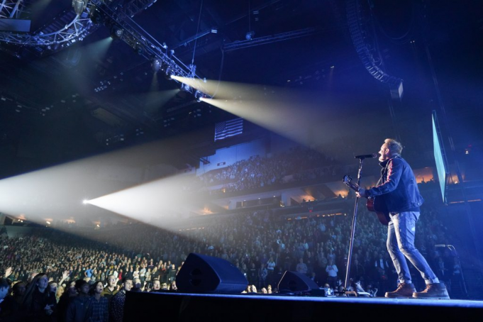 Chris Tomlin at Bridgestone Arena