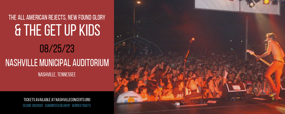 The All American Rejects at Nashville Municipal Auditorium