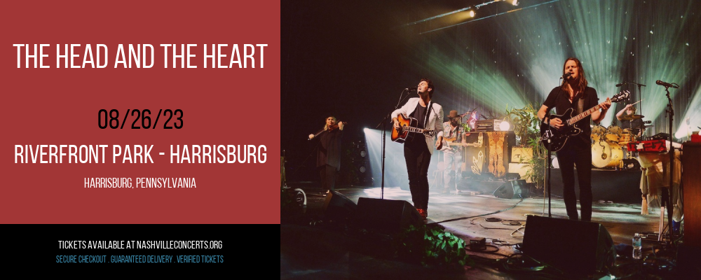 The Head and the Heart [CANCELLED] at Riverfront Park at Riverfront Park