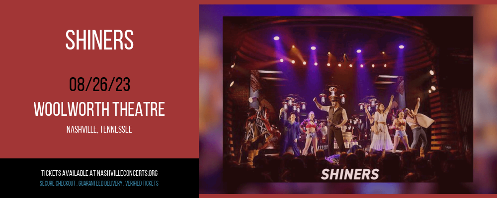 Shiners [CANCELLED] at Woolworth Theatre at Woolworth Theatre