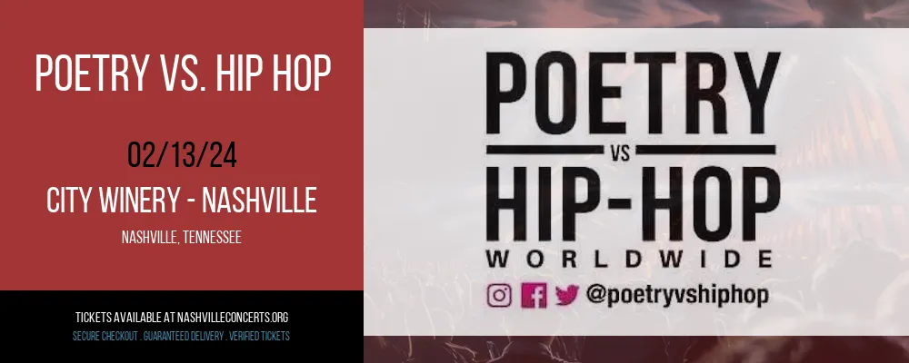 Poetry at City Winery