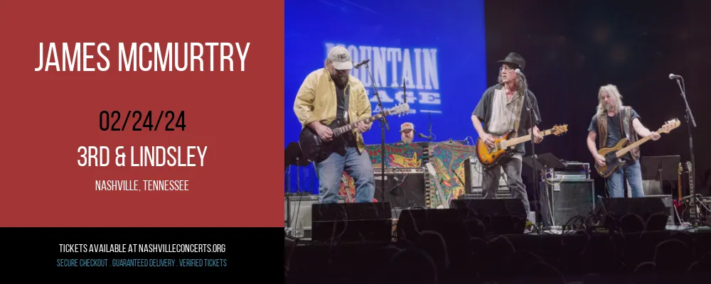 James McMurtry at 3rd & Lindsley at 3rd & Lindsley
