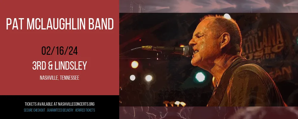 Pat McLaughlin Band at 3rd & Lindsley at 3rd & Lindsley