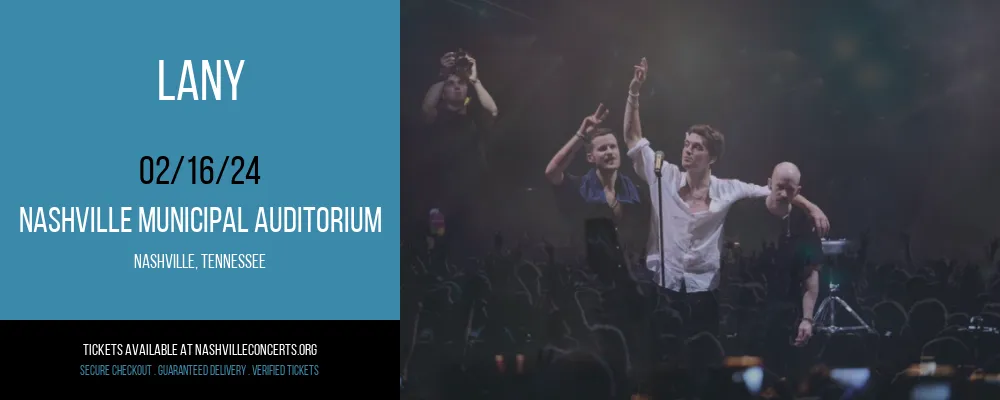 Lany at Nashville Municipal Auditorium at Nashville Municipal Auditorium