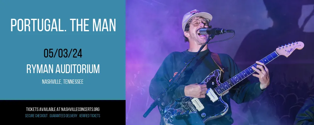 Portugal. The Man at Ryman Auditorium at Ryman Auditorium