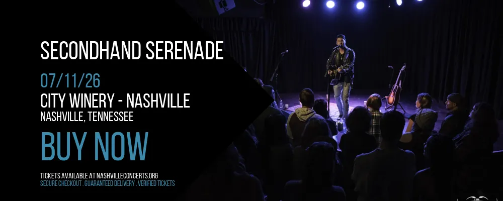 Secondhand Serenade at City Winery at City Winery